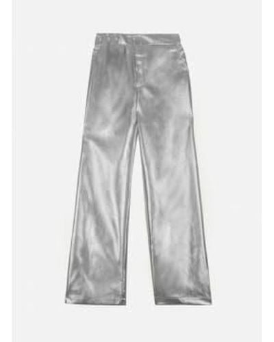 An'ge Pitty Straight-leg Trousers - Grey