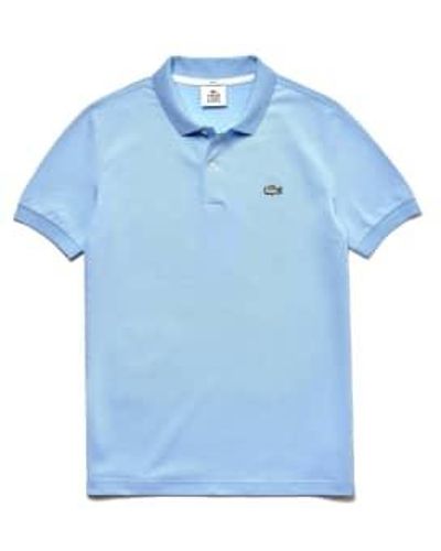 Lacoste Slim fit poloshirt hellblau