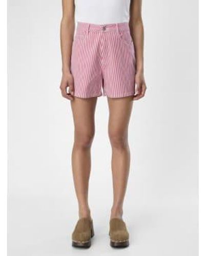 Object Sola Twill -Shorts - Pink