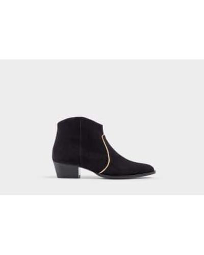 Emma Go Dunn Suede Ankle Boot - Blu
