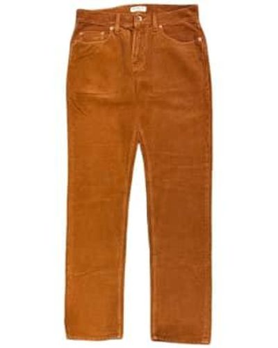 President's Jeans pantalon rustique en velours côtelé icarus - Marron