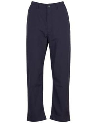 Barbour Nelson Trousers Night Sky - Blu