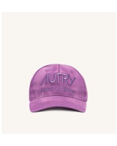 Autry Super Vintage Logo Cap Lilac - Viola