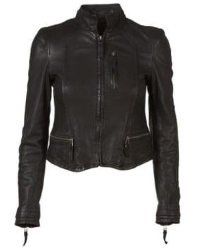 Mdk Leather Rucy Jacket 38 - Black