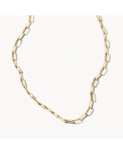 Blush Lingerie 14k Gold Link Necklace 14ct - Metallic