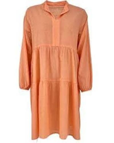 Black Colour frigg Short Dress - Orange