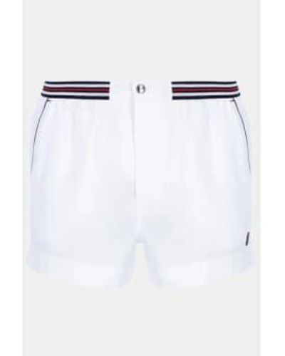 Fila Hightide 4 Terry Pocket Shorts Navy - Bianco