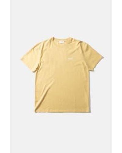 Edmmond Studios Studios Mini Logo T-shirt Xl - Yellow