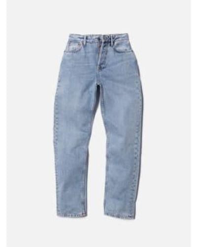 Nudie Jeans Jeans Lofty Lo Light Vintage - Blu