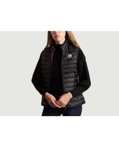 Just Over The Top Seda Quilted Vest - Nero