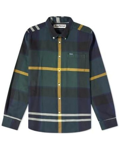 Barbour Dunoon Tailored Shirt - Blue