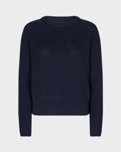 Minimum Mikala g006 pullover – marineblauer blazer