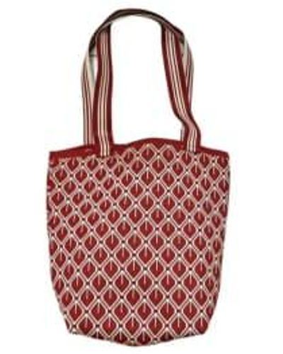 Made by moi Selection Flexible Cags Motifs Polyester - Red