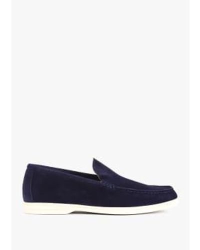 Oliver Sweeney Mens Alicante Suede Loafers In - Blu