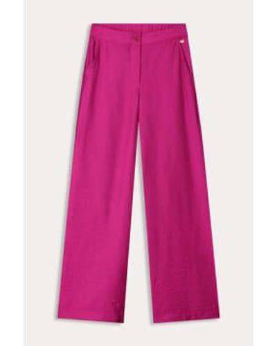 Pom Trousers 34 - Pink