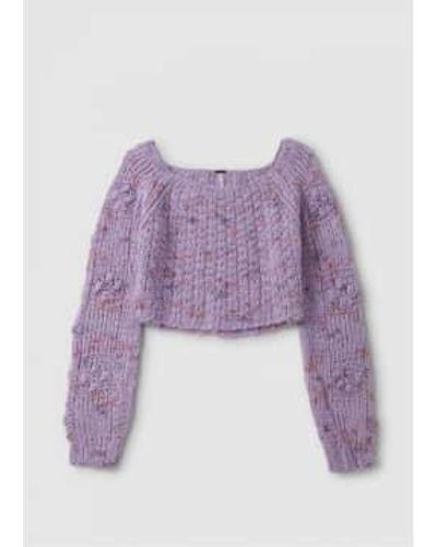 Free People S Sunset Cloud Jumper - Purple