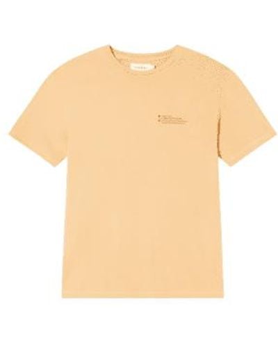 Thinking Mu Camiseta tagetes ftp amarillo - Neutro
