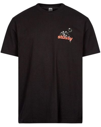 Stussy Apokalypse -T -Shirt - Schwarz