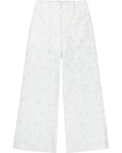 Munthe Eileen Trousers Polyester - White