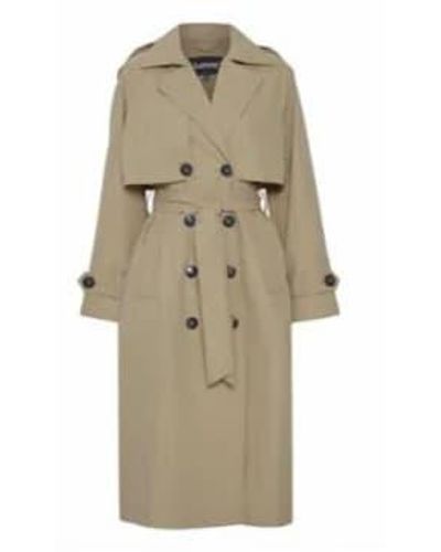 B.Young Charlee Trenchcoat 2 en Safari - Neutro