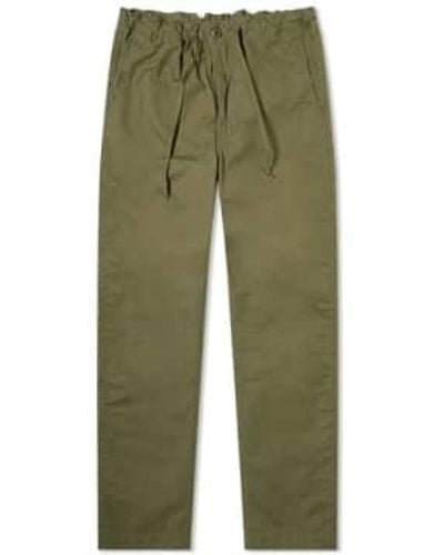 Orslow New Yorker Pants Army L - Green