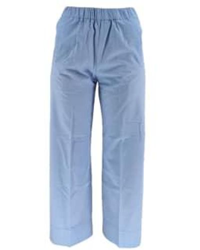 TRUE NYC Penny Canvas Trousers Supetima Woman Power 26 - Blue