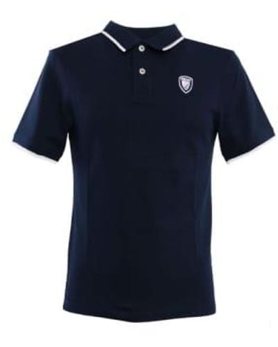 Blauer Polo-T-Shirt Mann 24Sblut02205 006817 888 - Blau