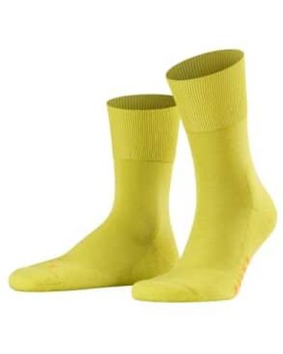 FALKE Calcetines carrera amarillos - Verde
