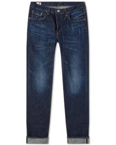 Edwin Jeans cónicos regulares - Azul