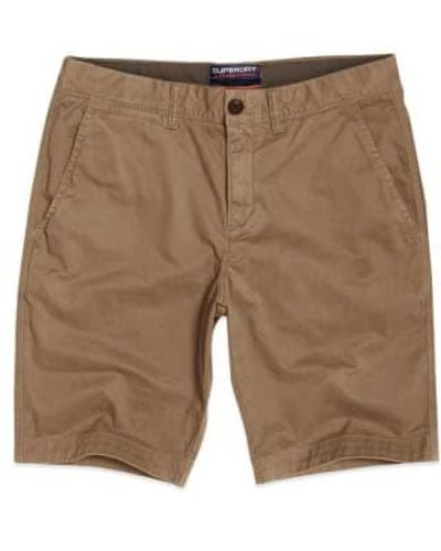 Superdry Desert Beige International Chino Shorts - Neutro