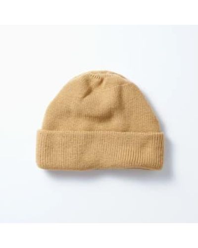 RoToTo Bulky Watch Cap Ginger Os - Natural