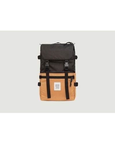 Topo Rover Recycled Canvas Backpack - Black