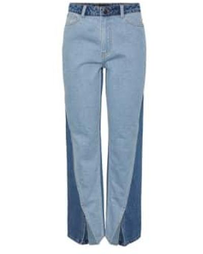 Y.A.S | blocka hw jeans - Blau