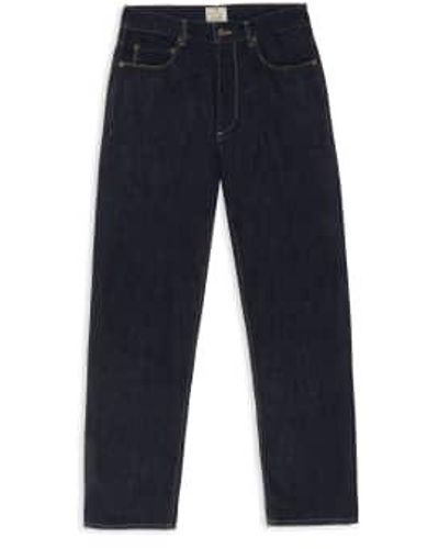 Burrows and Hare Regular Jeans Rinse Wash 30 - Blue