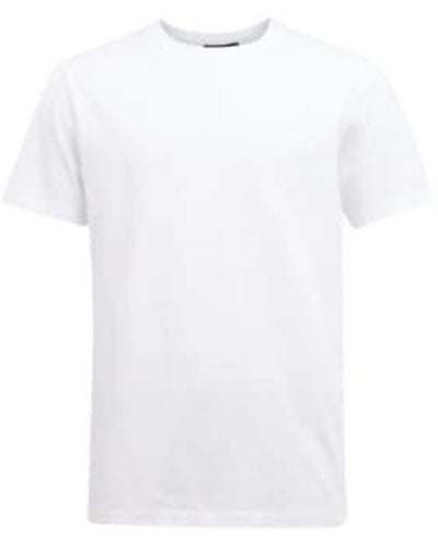 J.Lindeberg Sid Basic T Shirt - Bianco