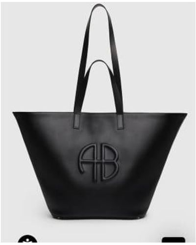 Anine Bing Palermo Tote Bag One Size / - Black