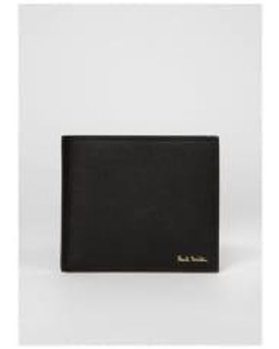 Paul Smith Mini Stripe Bifold Wallet - Bianco