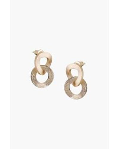 Tutti & Co Ea605g Unity Earrings One Size / - Metallic