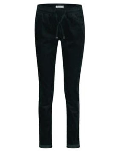 Red Button Trousers Tessy Cord Smaragd 42 - Black