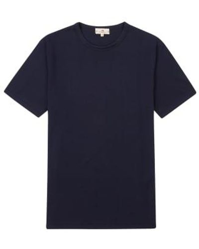 Burrows and Hare Camiseta regular azul marino