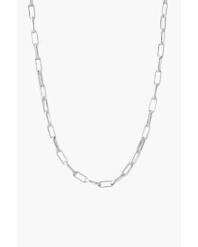 Tutti & Co Ne704s Raise Necklace Silver One Size / - Metallic