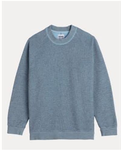 Homecore Sweatshirt Terry Powder S - Blue