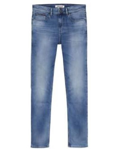 Tommy Hilfiger Jeans Scanton Slim Jeans Wilson Light Stretch - Blu