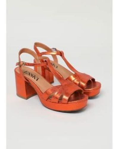 Esska Charlie heels - Orange