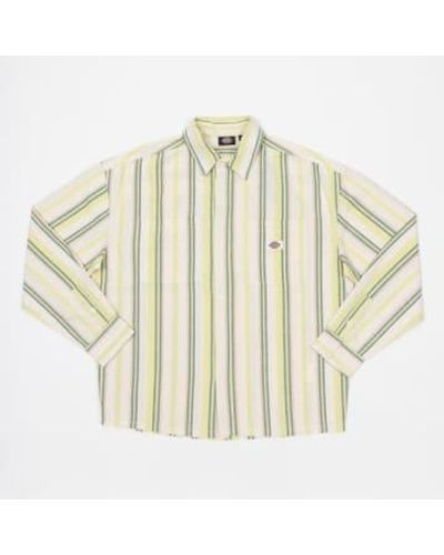 Dickies Glade Spring Striped Shirt - Metallic