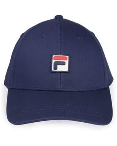 Fila Shylo Baseball Cap Peacoat - Blu