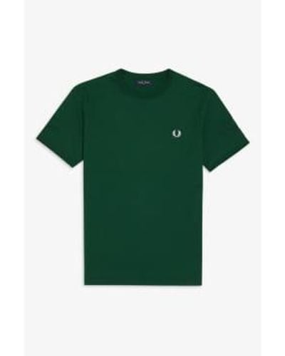 Fred Perry Ringer T-shirt Lierre - Vert