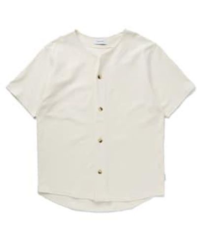 Les Deux Ss Shirt L / Light Ivory - White