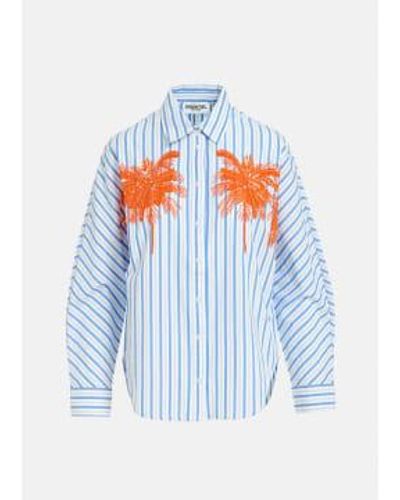 Essentiel Antwerp Fresh Shirt - Blu