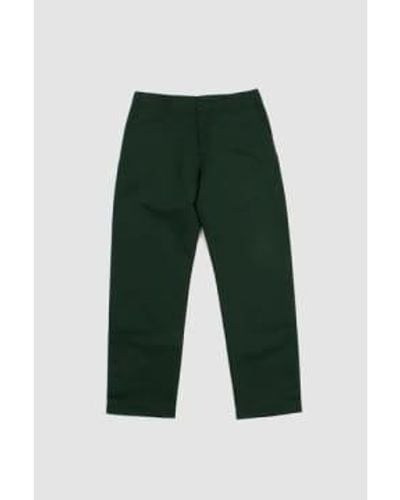 Arpenteur Fox P Cotton Linen Gabard. Pants 30 - Green